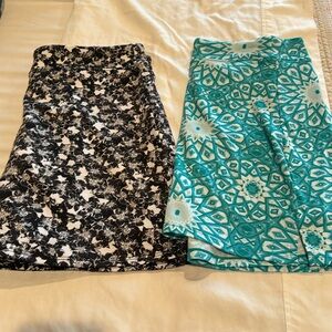 Lot of two skorts.  Tranquility brand.  Size M.